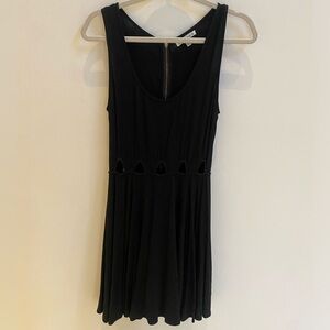 Lucca Couture | 100% Cotton Cut-Out Dress | Black | Large | Excellent Condition